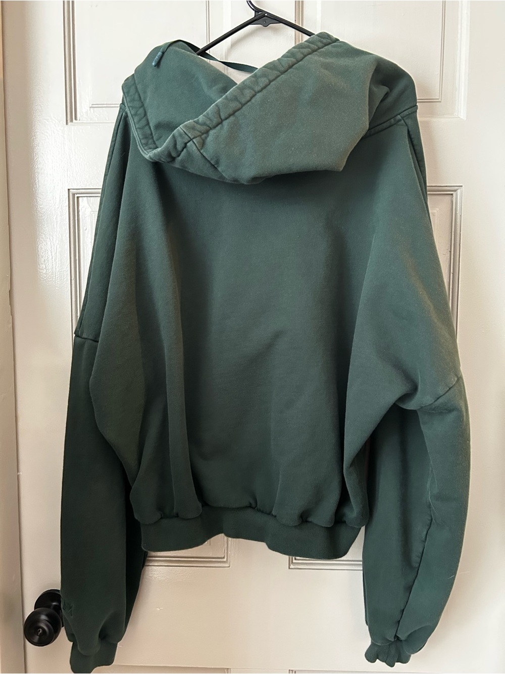 POPFLEX Forest Green Zip Hoodie - Picture 3 of 4